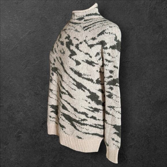 Madewell Thornton Mock Neck Sweater Womens Sz XS Alpaca Blend Oversized 42" Bust - Picture 5 of 10